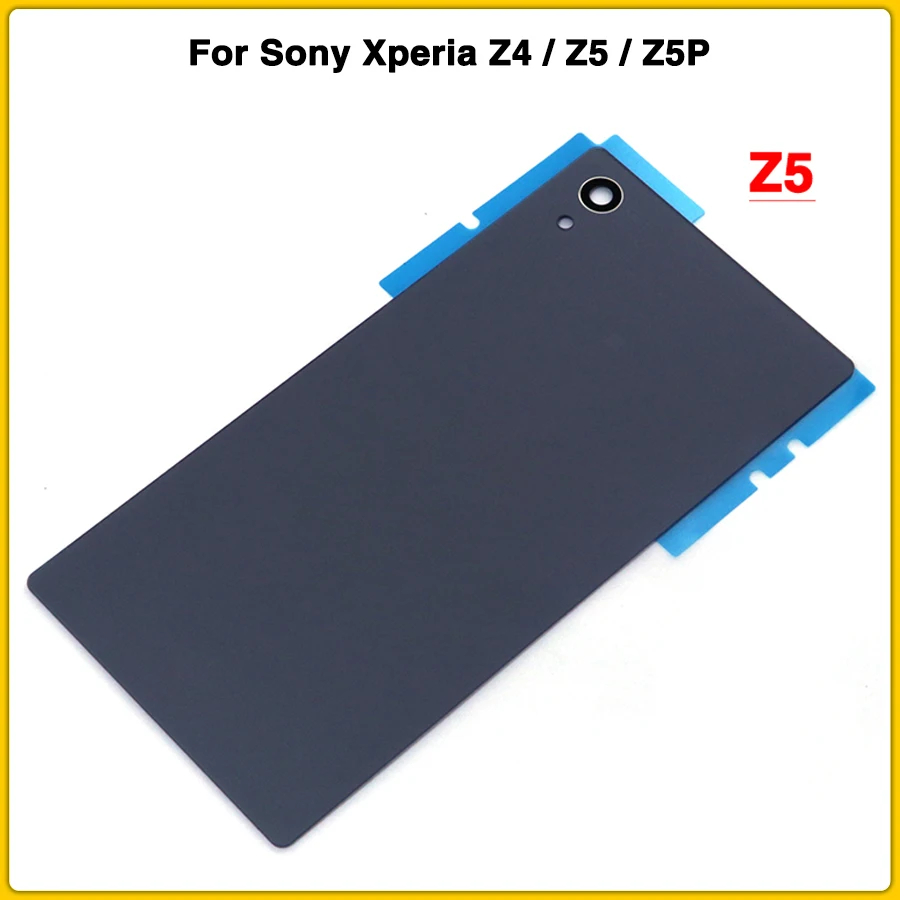 Задний Чехол для sony Xperia Z4 Z5 Z5P Z5 Premium E6533 E6603 E6653 E6883 задняя крышка батарейного отсека с клеем