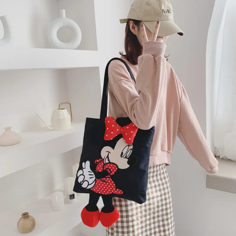 Сумка через плечо Disney Mickey mouse женская 2019 новая вместительная мягкая сумка