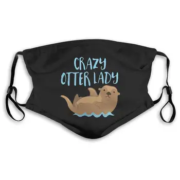 

Otter Anti Dust Half Face Mouth Mask with PM2.5 Filters 5 Layers of Protection for Men Women Black