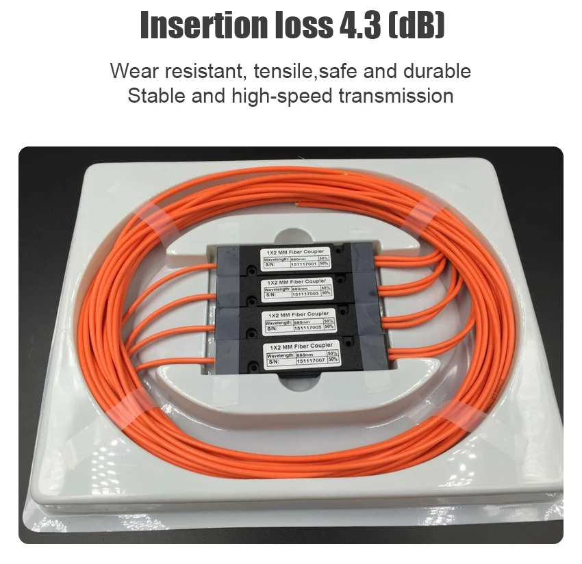 FBT1x2 многомодовый волоконный сплиттер