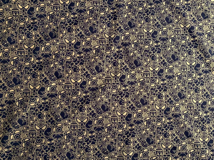 90*145cm Hot stamping Hystericmini Cotton Canvas fabric printed DIY handmade kids patchwork Shoe Tablecloth Sofa Cover