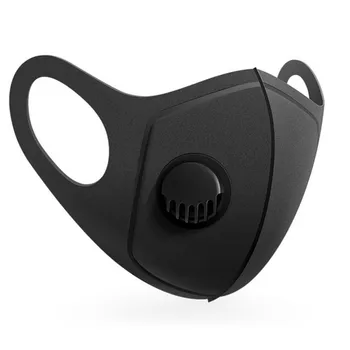 

Double-layer Three-dimensional Washable Sponge Mask With Breathing with filters