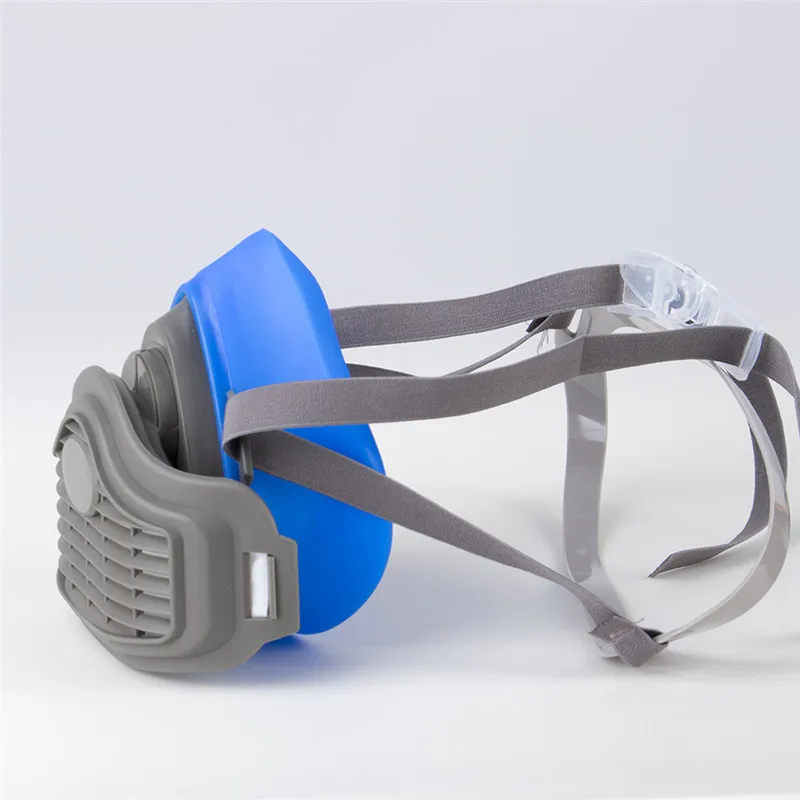 KN95 dust mask half face gas mask breathing dust filter high efficiency industrial protection PM2.5 respirator prevent disease