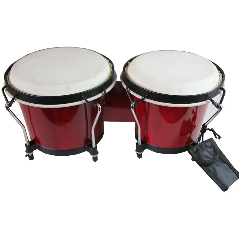 

Special Offer Orff Instruments ban ge gu Bongo Drums Africa Latin Drums Children Profession Percussion Instrument Tambourine