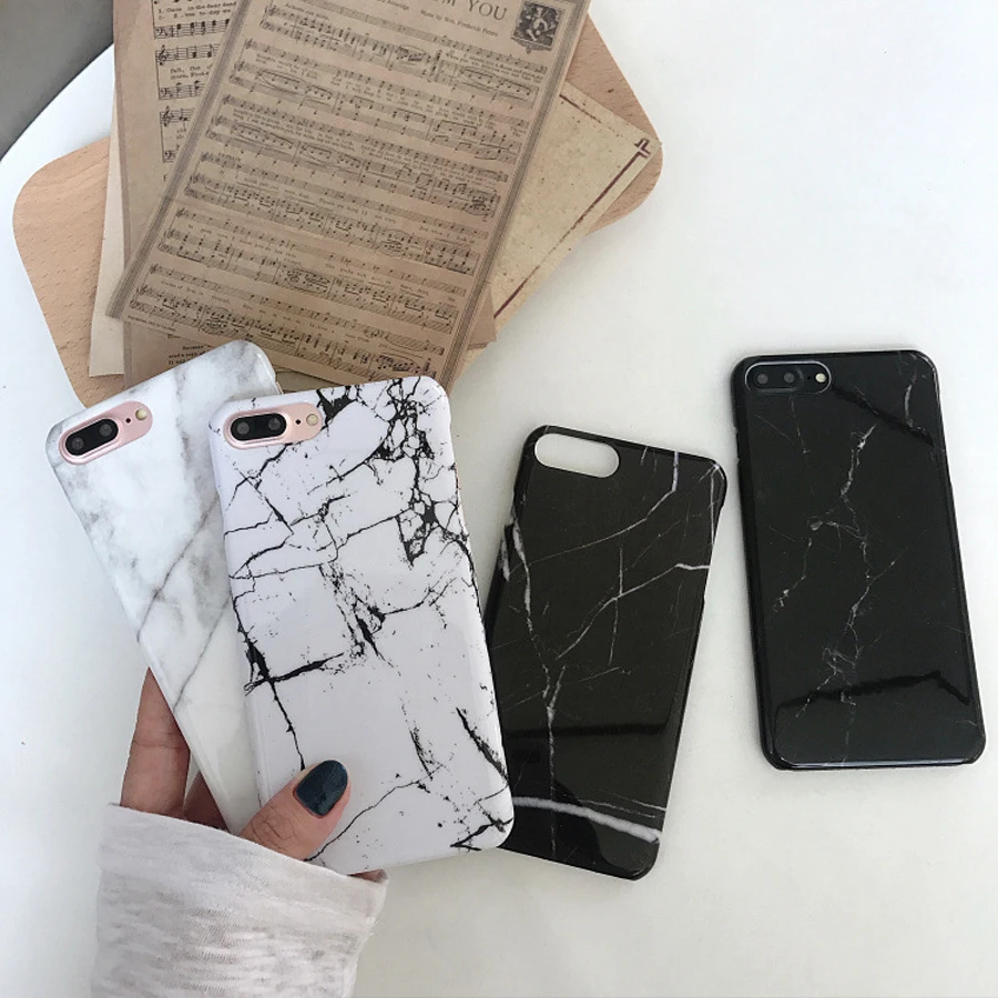 

Marble Case on For Coque iphone 7 XS MAX Case Soft TPU Back Cover For iphone 6 6S 7 8 Plus iphone X XR Case Cover Phone Case