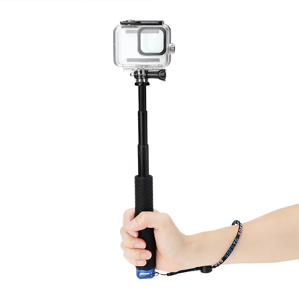 60 м подводный водонепроницаемый чехол для GoPro Hero 8 черный Экшн-камера защитный корпус крышка оболочка рамка для GoPro