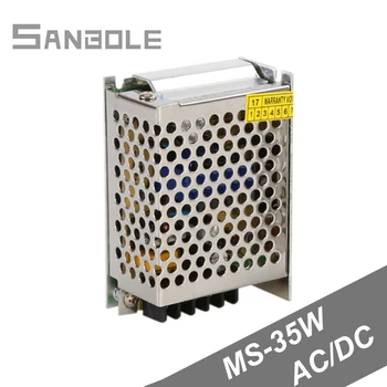 

MS-12 Switching Mode Power Supply Single Output Regulator 35w12v3a Voltage Converter Small Volume DC/AC