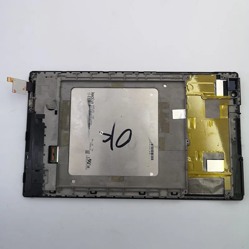 Polegada Lcd para Lenovo Tab s8 S850 S8-50f S8-50l S8-50lc Display Lcd Monitor Mais Painel de Toque Digitador Vidro da Tela com Quadro 8 - Imagem 5
