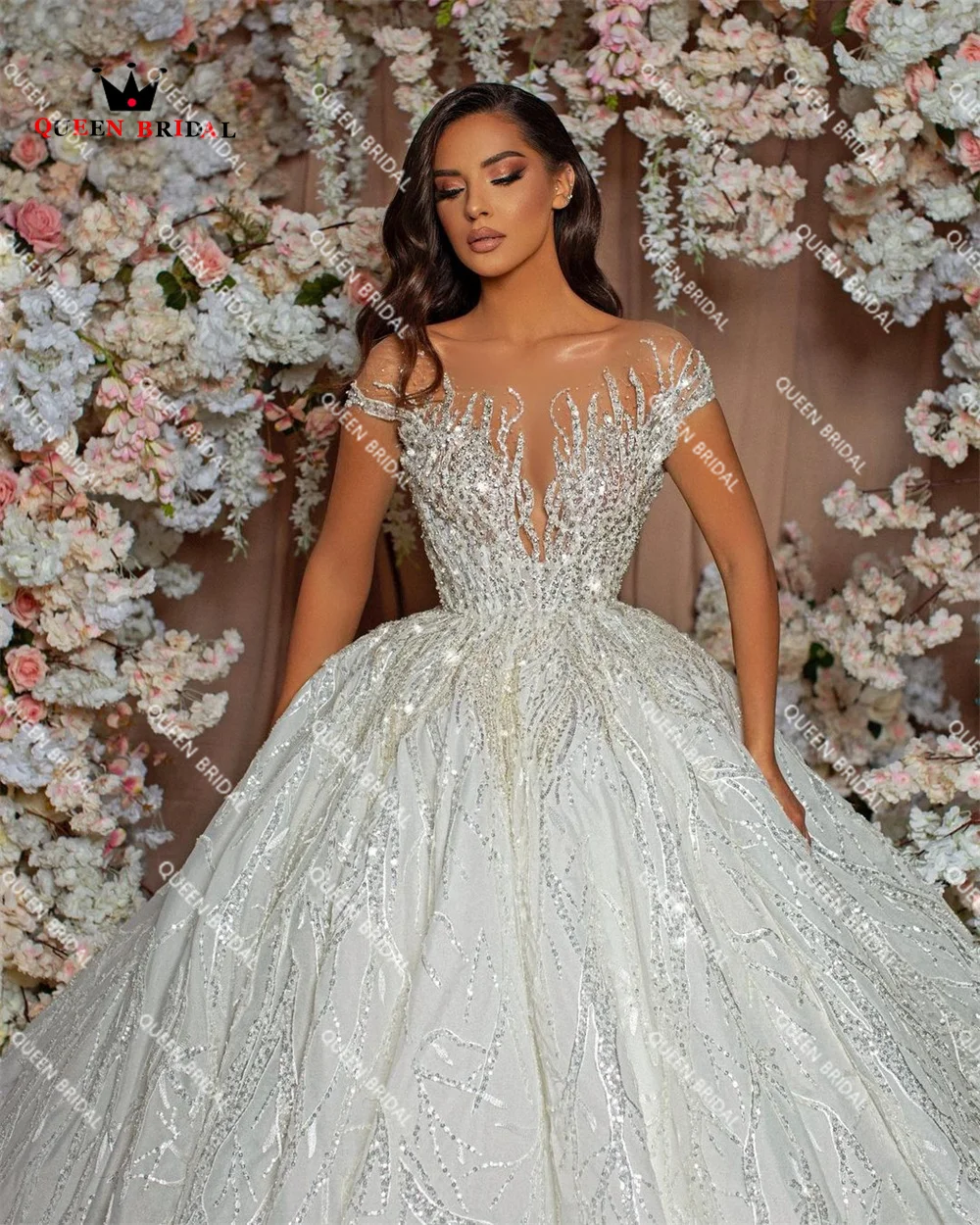Sparkly Poofy Wedding Dresses