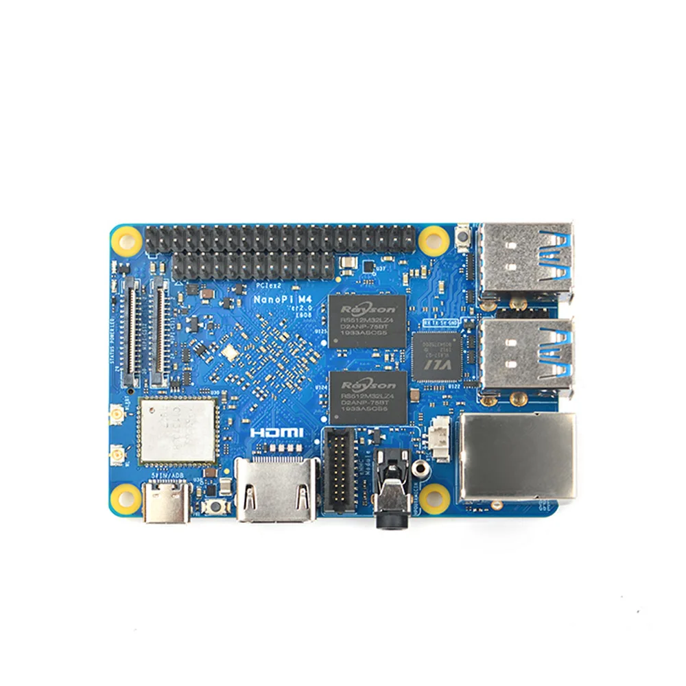  RK3399 development board NanoPi M4V2 dual-band WiFi dual camera 4G memory 4K playback Android 8