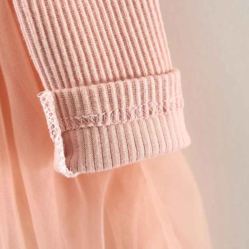 1 предмет, осенне-зимние платья-пачки с цветочным узором для девочек милое бальное платье для девочек, белое платье с длинными рукавами для