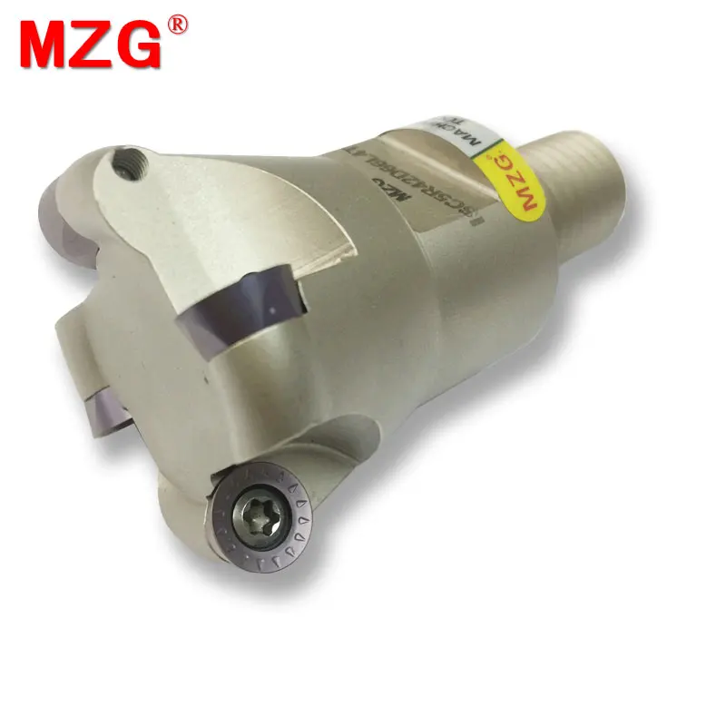 

MZG EMRM RP 0802 1003 1204 Carbide Inserts Clamped Alloy End Mill Arbor Cutting Machining Round Nose Modular Milling Cutter