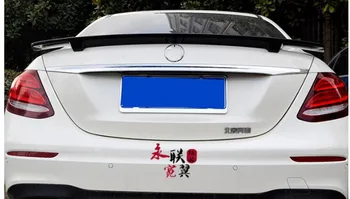 

For Benz E W213 Spoiler RT style E300L E320L 2014-2019 High Quality ABS Material Car Rear Wing Primer Color Rear wing