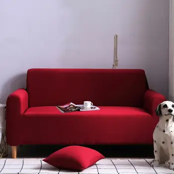 

30solid color fashion modern home decoration sofa covers couch cover spandex for living room sofa cover stretch fully wrapped