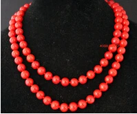 +++ 00305 Wonderful Lucky Jewelry AAA 8-9mm natural red coral necklace 33 inch wide | Украшения и аксессуары