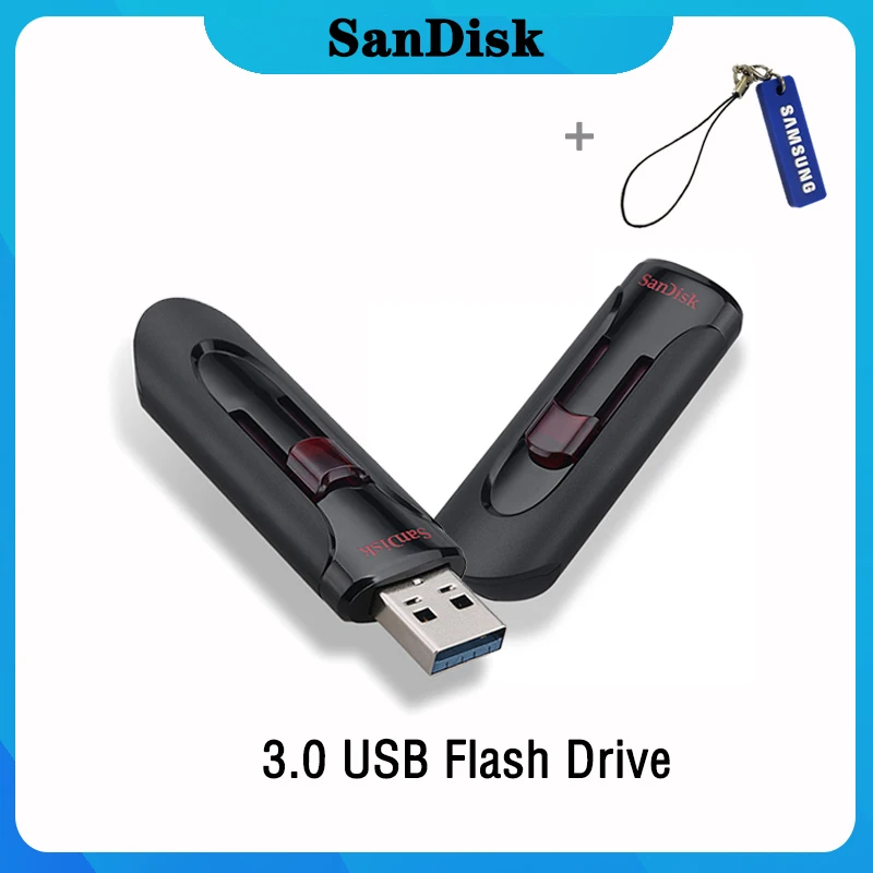 

Sandisk Pendrive 128gb 64gb 32gb 256gb USB Flash Drive 32 64 128 16 GB Pen Drive 3.0 USB Stick Disk on Key Memory for Phone