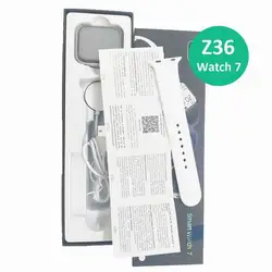Z36 Series7 Smart Watch Men Women For Android Ios Phone Waterproof Heart Rate Tracker Blood Pressure Oxygen Sport Smartwatch