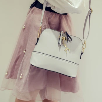 

Women Shoulder Crossbody Bag Decorative Deer Pendant Zipper for Mobile Phone Best Sale-WT