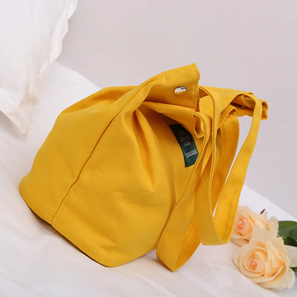 Многоразовая хозяйственная сумка для девочек Женская Ретро простая буквенная холщевая сумка на плечо большие вместительные складные сумки#57