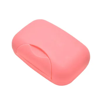 

Plastic Travel S/L Size Soap Box Dish Plate Case Hiking Holder Useful Soap Box Container Bath Products