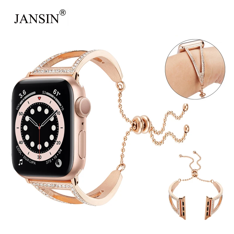 Браслет из нержавеющей стали для Apple Watch Series 6 /5/4/3/2/1 SE 38/42/40/44 мм | Наручные часы
