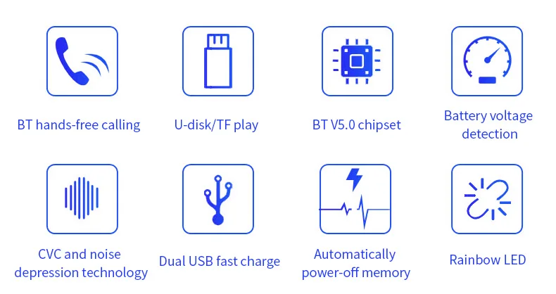 YASOKRO Bluetooth fm-передатчик модулятор Автомобильный комплект MP3-плеер QC3.0 двойной зарядное устройство USB Музыка Воспроизведение атмосферного света