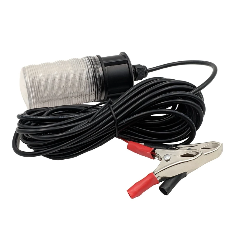 12V Led зеленый подводный погружные для рыболова ночной рыбалки светильник 10 Вт 117