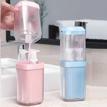 

Two in One Portable UV Sterilizer Box LED Storage Mask Toothbrush Disinfection Box Travel Packing Sterilization Box