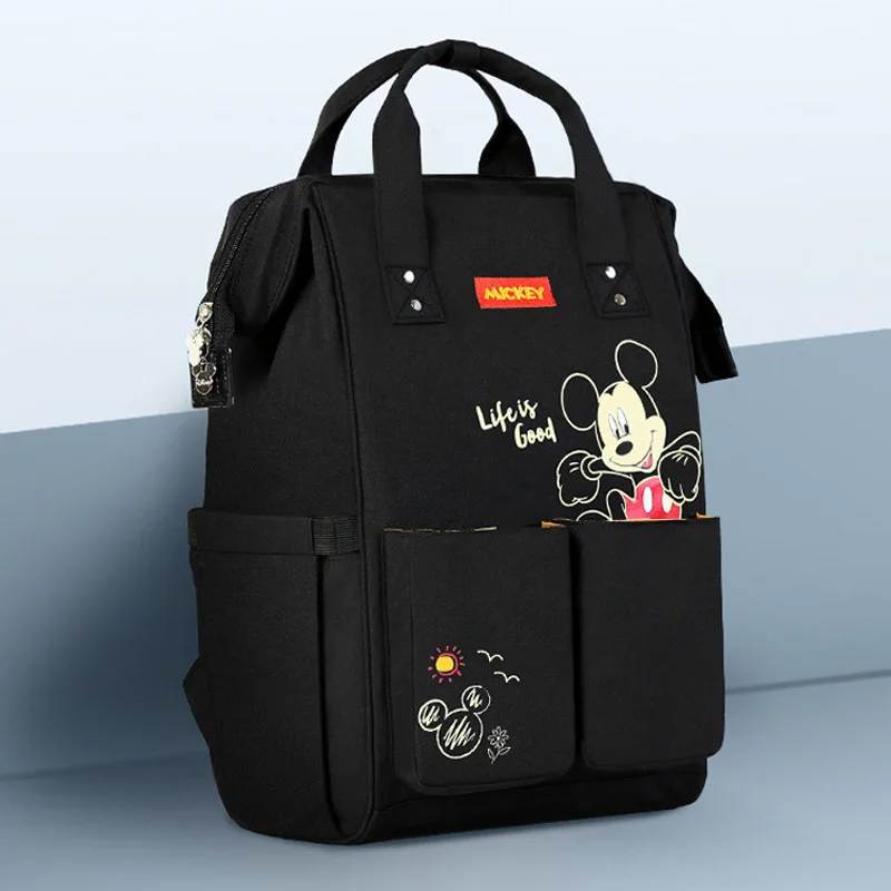Disney Nappy Backpack Diaper Bag USB Heating Maternity Travel Backpack
