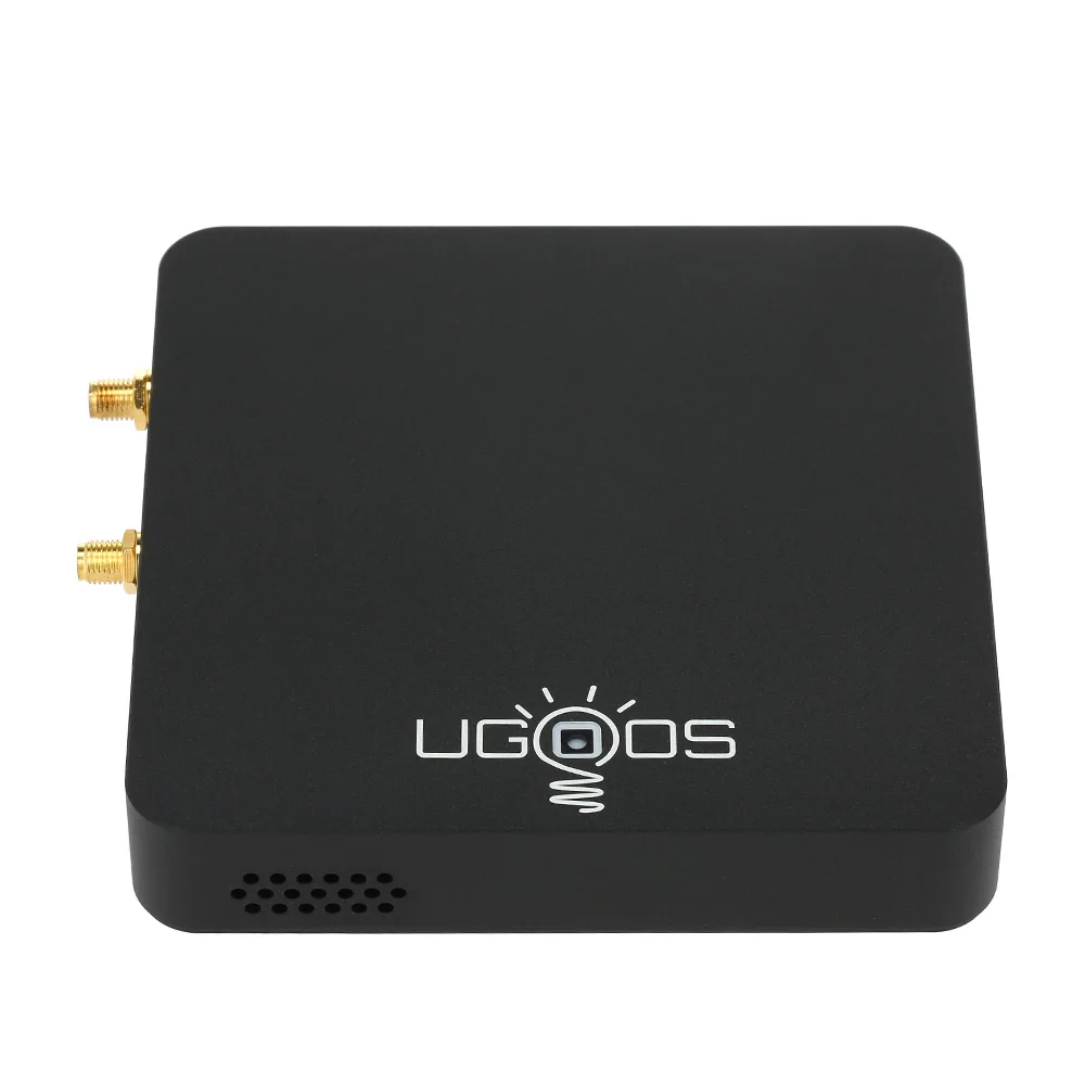 UGOOS AM6 PRO Android 9,0 Смарт ТВ коробка 4 Гб DDR4 32 ГБ rom Amlogic S922X BT 5,0 2,4G 5G WiFi LAN 1000M 4K медиаплеер VS X2 cube