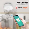 AVATTO Tuya датчик дыма Zigbee, умный датчик пожарной сигнализации, домашняя система безопасности, пожарные, работают, приложение Smart Life для Gateway Hub ► Фото 3/6