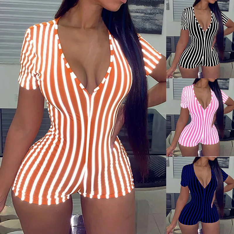 Сексуальная пижама комбинезон короткий одежда для сна Bodycon взрослых женщин