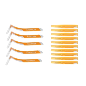 

15 Pieces Interdental Brush Toothpick Floss Teeth Clean Oral Care Set