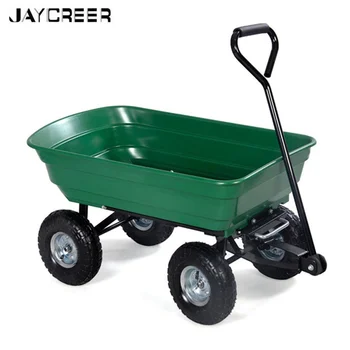 

JayCreer Multipurpurse Utility Wagon Yard Dump Cart Shopping Trolley Cart Hand Cart Hand Truck For Shopping,Cargo,Pet,Kids,Baby