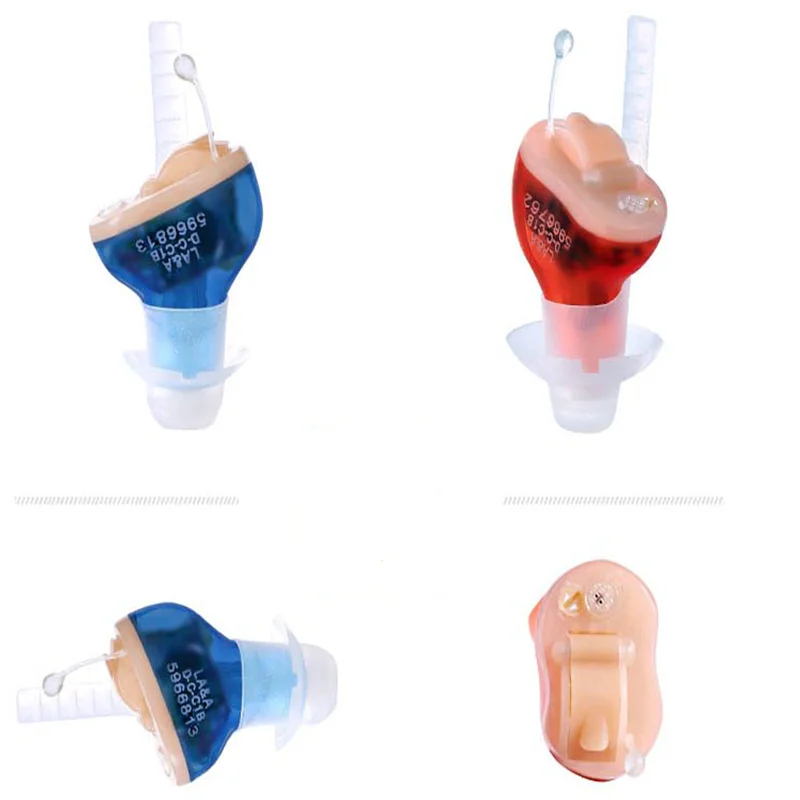 2019 New Hot Selling Ite Hearing Aid Portable Small Mini In The Ear Invisible Sound Amplifier Adjus