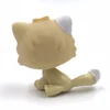 LPS кошка из коллекции pet shop, игрушки, старые оригинальные сиамские кошки #521, желтая оранжевая персидская кошка, милые голубые глаза, котенок д... ► Фото 2/3