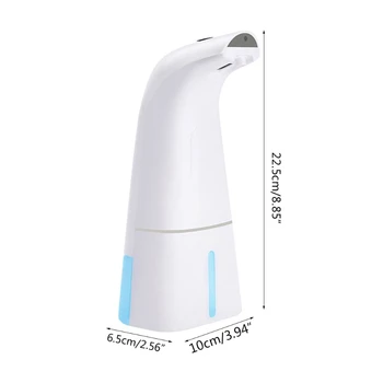 

Intelligent Automatic Induction Foam Soap Dispenser Infrared Smart Sensor Touchless Hand Washing Dispensers for Bathroom Kitchen