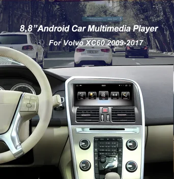 

8.8inch RAM4GROM64G Android 9.0 PX6 Car Radio Stereo For XC60 2009-2015 GPS Navigation Support trip informaiton full touch