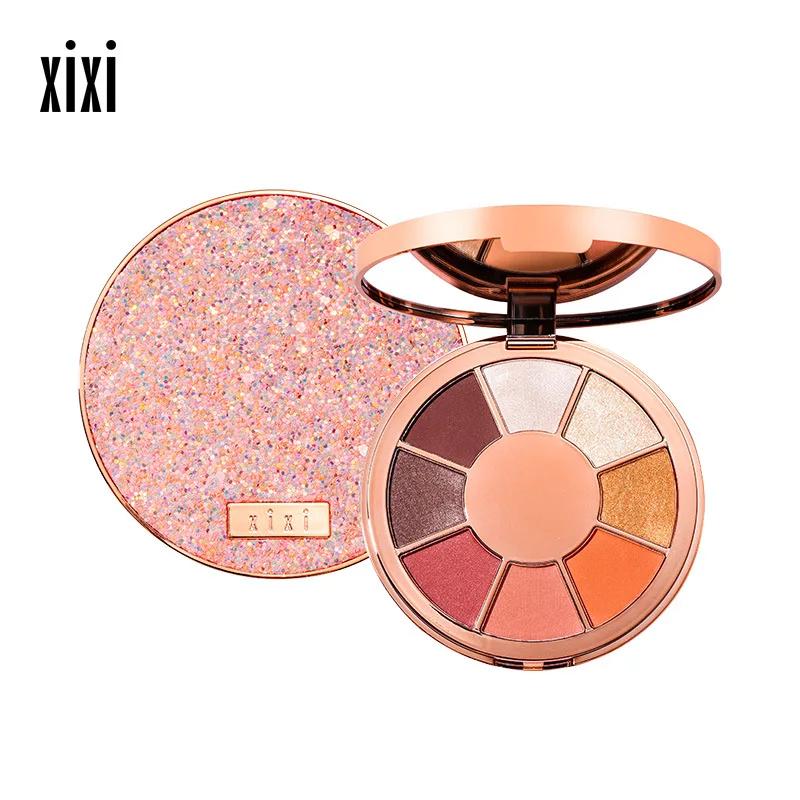 XIXI New Mermaid Gilt Eye Shadow Pearlescent Matte Powder Glitter Eye Shadow Tray XIXI New Mermaid Gilt Eye Shadow Pearlescent Matte Powder Glitter Eye Shadow Tray