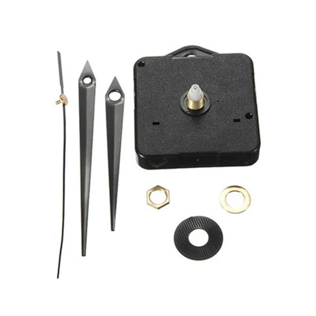 Replacement Quartz Clock Movement Mechanism Motor & Fittings - DIY Repair