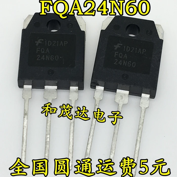 5 шт./лот новый оригинальный FQA24N60 24N60 N 600V 23.5A TO-3P | Обустройство дома