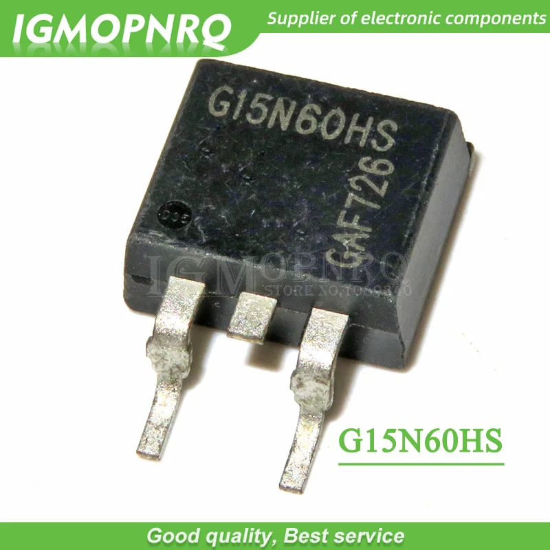 

Free shipping 10pcs/lot SGB15N60HS G15N60HS TO-263 IGBT 600V 15A new original