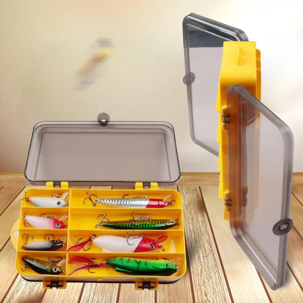 

Portable Outdoor Fishing Gear Double-sided Fishing Accessories Storage Lua bait Box Fishhook Box