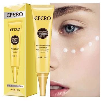 

EFERO Eye Cream Peptide Collagen Eye Serum Anti-Wrinkle Anti-Age Remover Dark Circles Eye Care Cream Against Puffiness And Bags