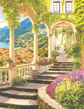 

Photo wallpaper 1400*2000mm 4 leaf series City "terrace" к-158 paper 150g/m2
