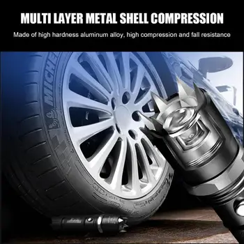 

Durable Flashlights Delicate Texture LED Flashlight 3 Modes Rotating Zoom Torch Glare Lamp Light with Attach Head