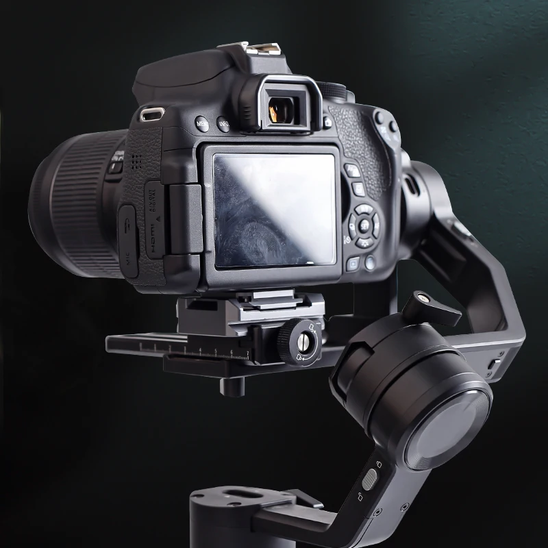 XILETU XQ1 Universal DSLR SLR Camera Gimbal Arca Swiss Quick Release Plate Clamp Quick Switch Kit Tripod Slider Mount Adapter camera clamp camera tripod plate camera tripod adapter camera mount plate camera base plate tripod adapter mount camera cage mount expansion
