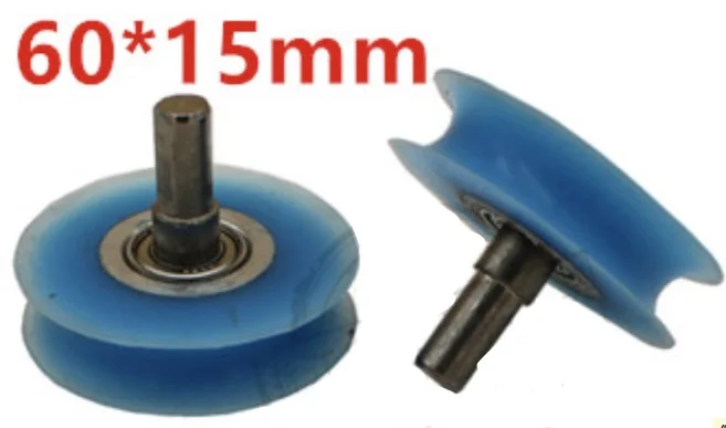 

4pcs/lot 60x15mm Woodworking Cladding machine Bearing feed wheel inner circular arc wheel