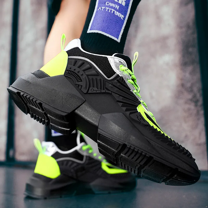 Высококачественные кроссовки для бега Мужские Zapatillas Hombre Дышащие сетчатые пары