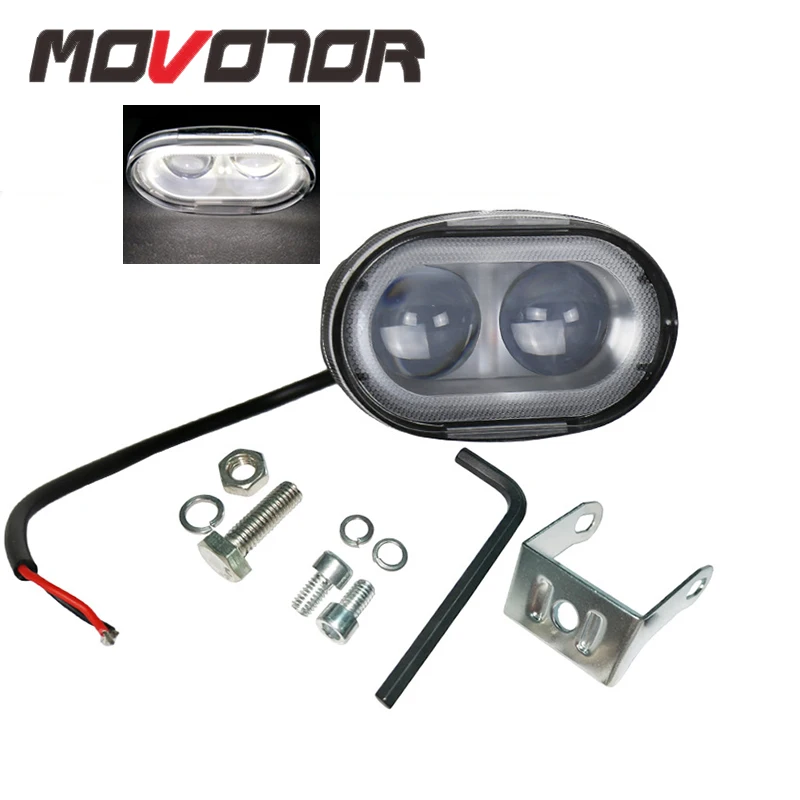 

4D Lens LED Work Light 20W Spot Beam for Motorcycle Truck Boat Offroad ATV UTV 1 pcs